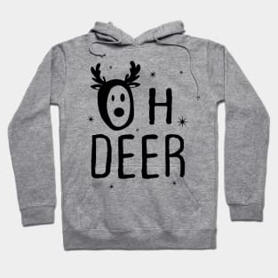 Reindeer Christmas Cute Santa Humor Xmas Present Hoodie